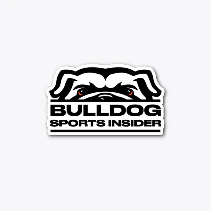 Bulldog Sports Insider Logo Sticker